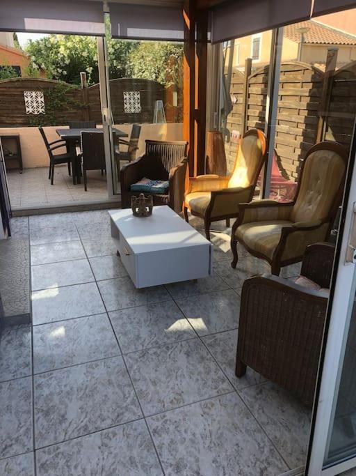 Pavillon 3 Chambres Avec Veranda Et Climatisation. Sorède Kültér fotó